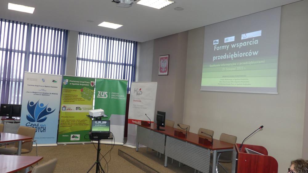 Zdjęcie galerii artykułu: Zdjęcie 1 ze spotkania informacyjnego z przedsiębiorcami. - Zdjęcie 1 ze spotkania informacyjnego z przedsiębiorcami.