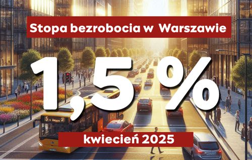 Zdjęcie artykułu Stopa bezrobocia w kwietniu 2025 r.