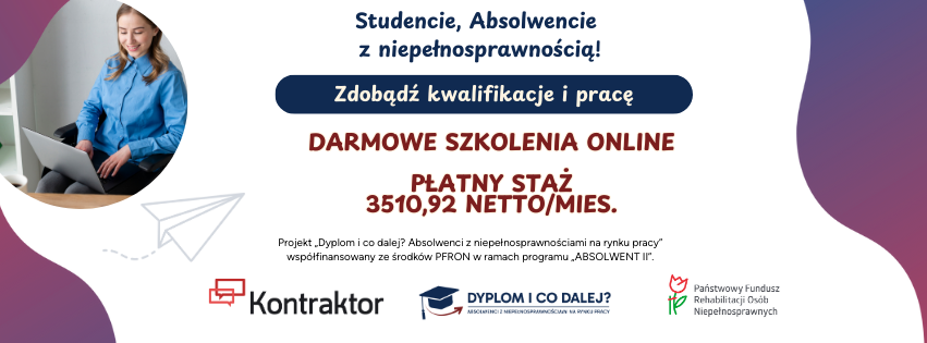 Projekt PFRON Dyplom i co dalej?