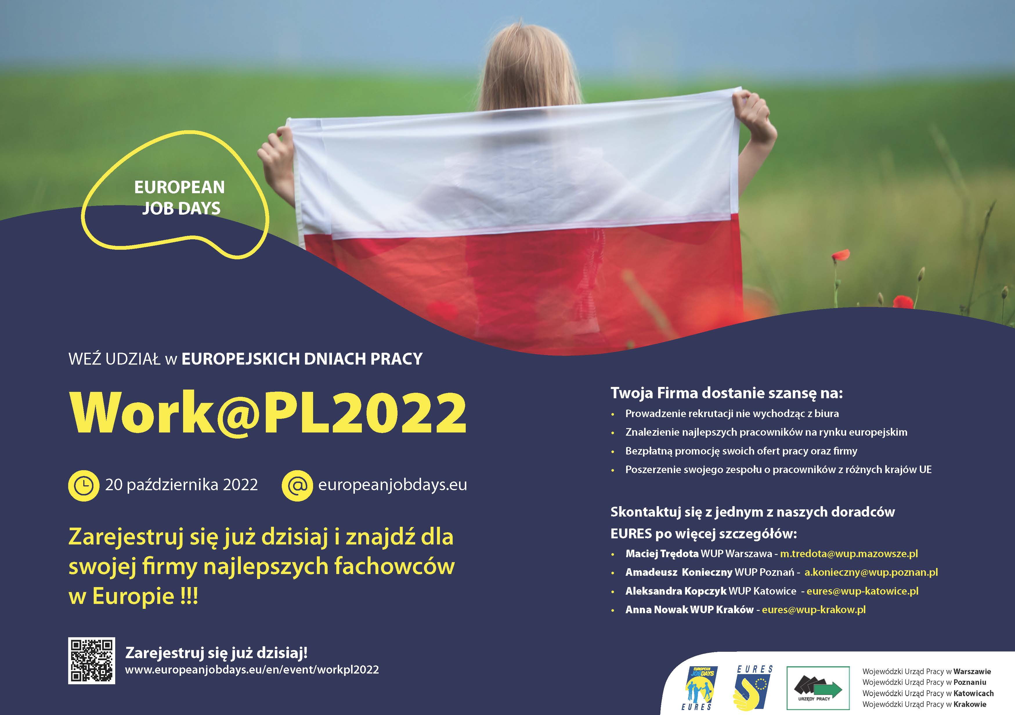 Obrazek dla: Europejskie Dni Pracy (EDP) on-line pod nazwą Work@PL2022